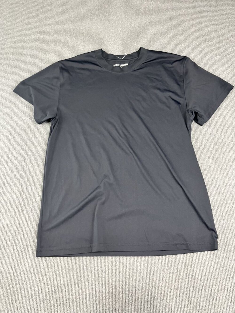 5.11 Tactical Black Crew Neck Short Sleeve T-Shirt Large